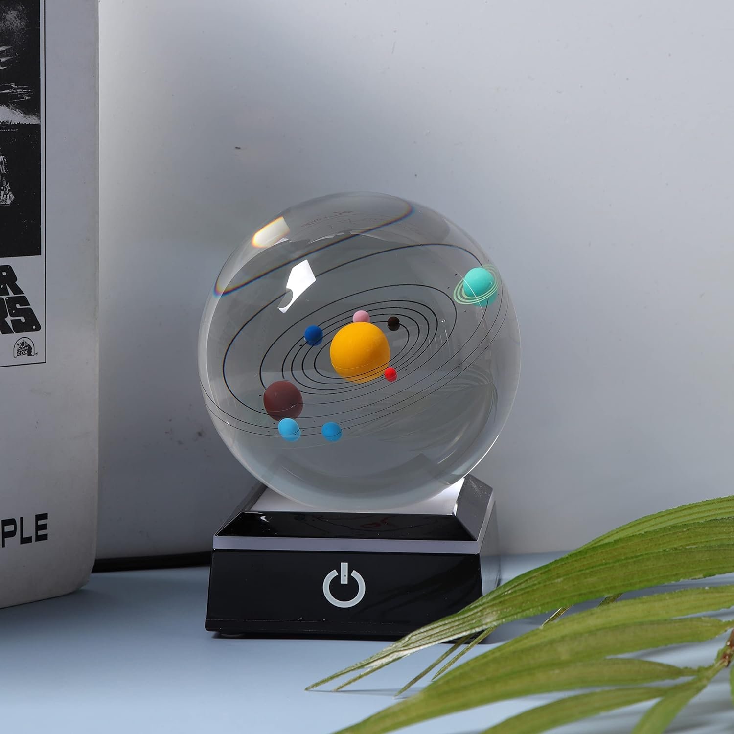 3D Crystal Ball with Solar System Model and LED Lamp Base Review: The Ultimate Gift for Astronomy Enthusiasts